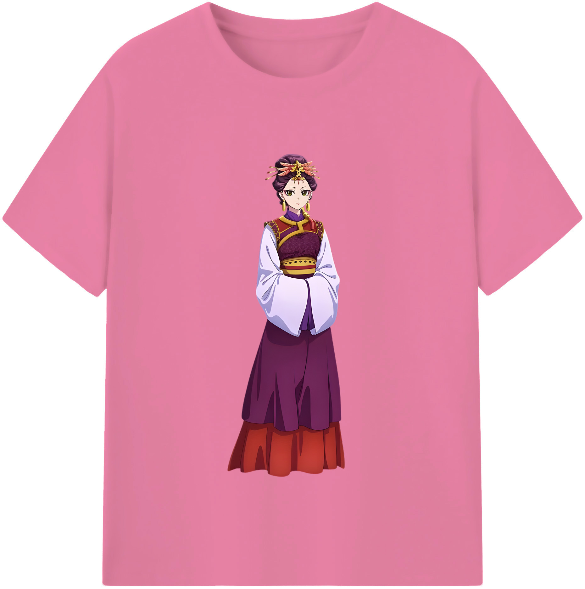 （画像用） 薬屋のひとりごと The Apothecary Diaries 綿100％半袖Tシャツ（フロントプリント）